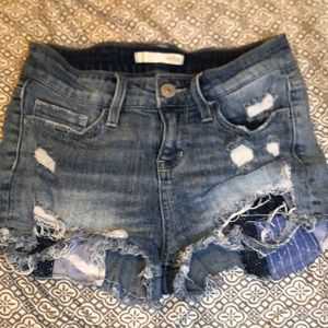 Jean shorts